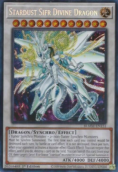 Stardust Sifr Divine Dragon (BLMM-EN151) (BLMM)