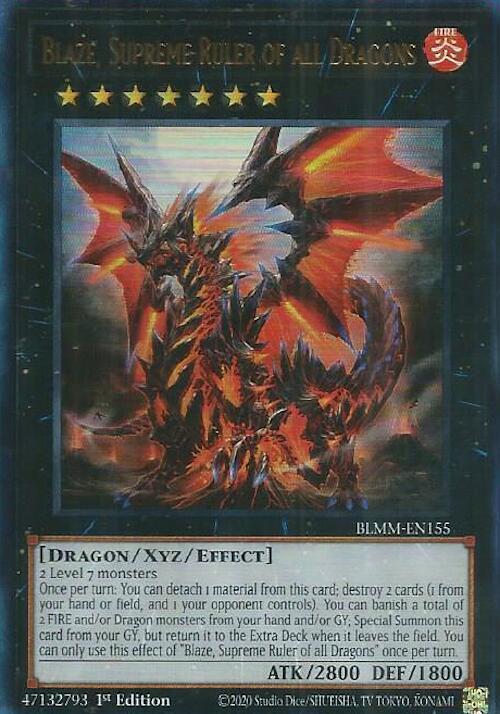 Blaze, Supreme Ruler of all Dragons (BLMM-EN155) (BLMM)