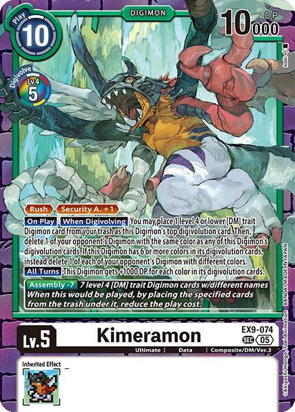 Kimeramon (EX9-074 SEC) (EX-09)