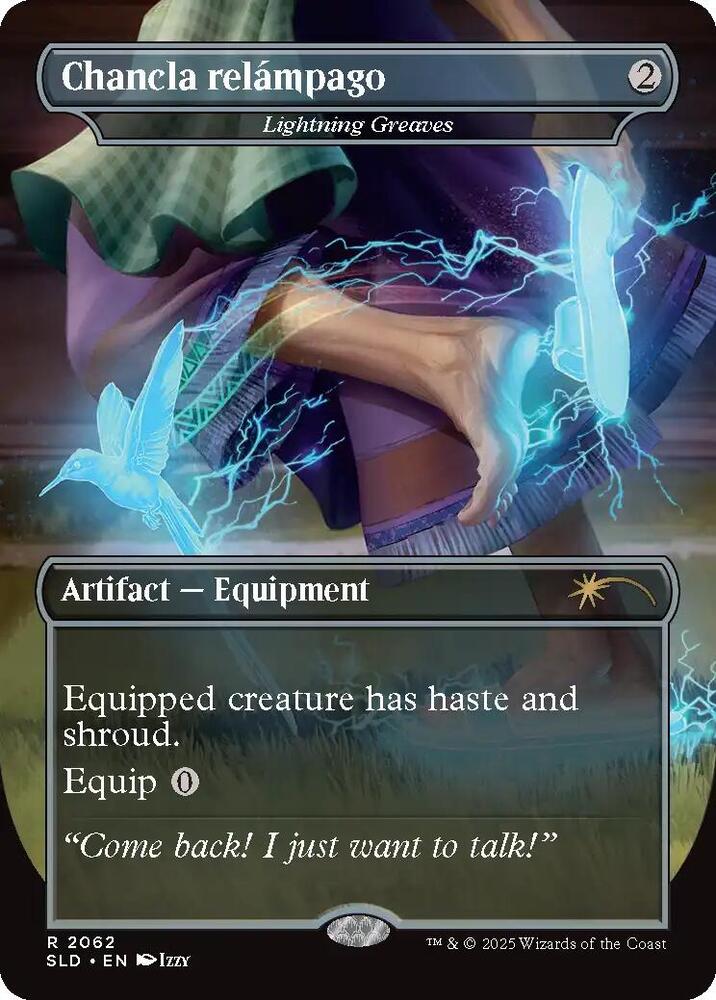 Chancla relámpago - Lightning Greaves (2062) (SLD)