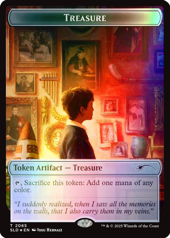Treasure Token (2065) (Rainbow Foil) (2065) (SLD)
