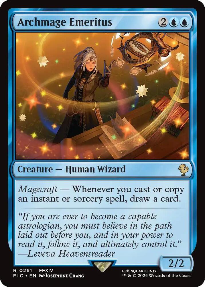 Archmage Emeritus (Surge Foil) (261) (FIC)