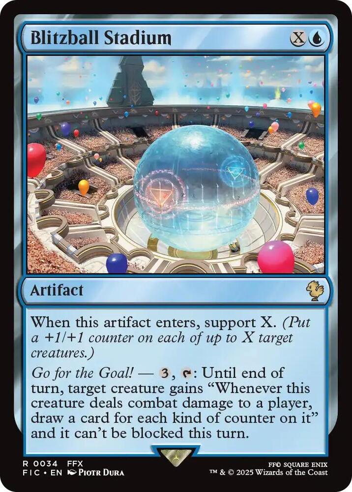 Blitzball Stadium (Surge Foil) (34) (FIC)