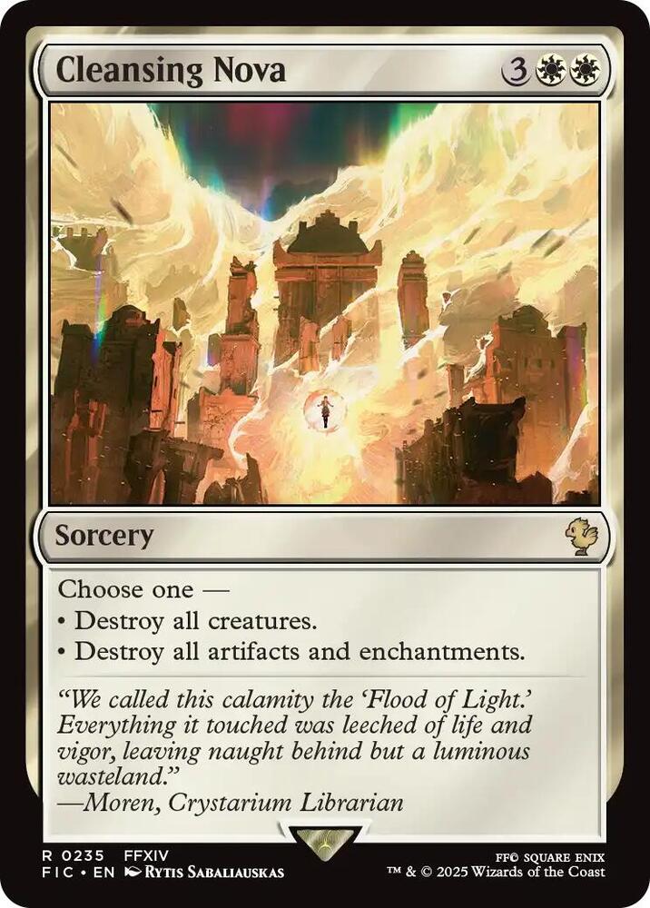 Cleansing Nova (Surge Foil) (235) (FIC)