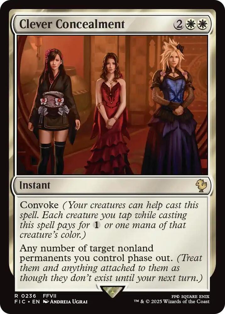 Clever Concealment (Surge Foil) (236) (FIC)