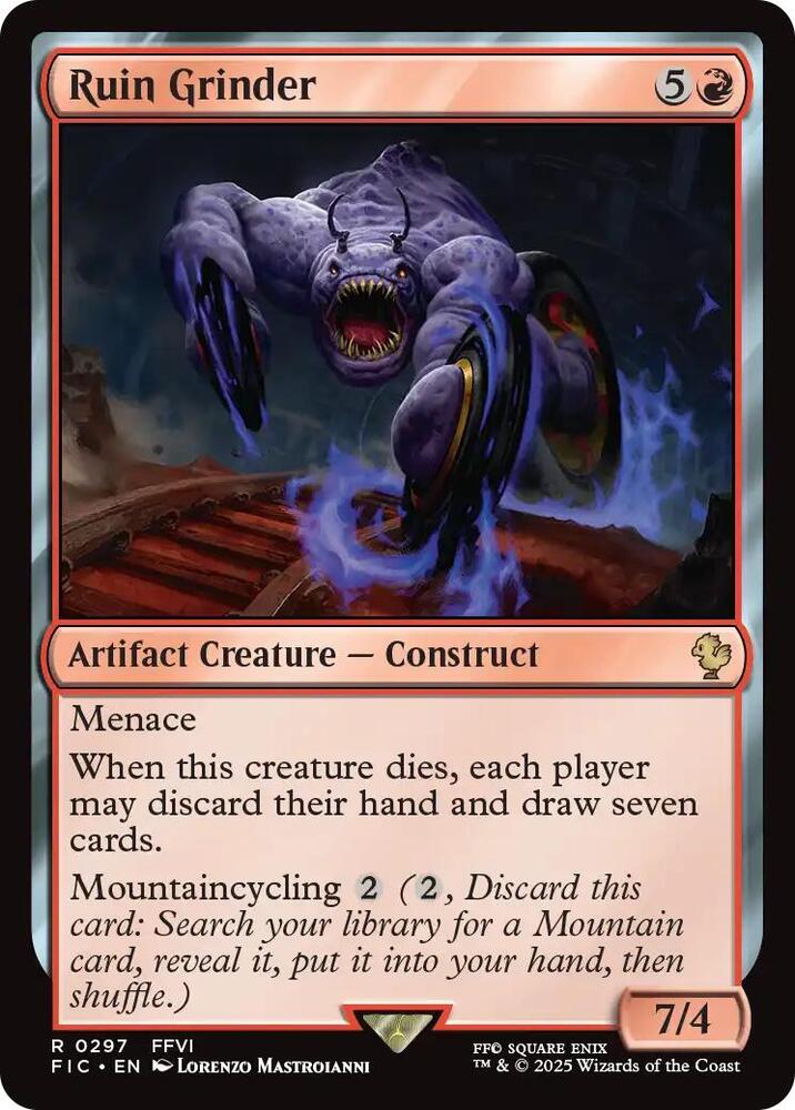 Ruin Grinder (Surge Foil) (297) (FIC)