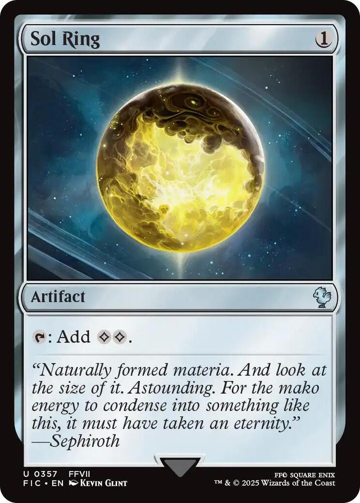 Sol Ring (0357) (Surge Foil) (357) (FIC)