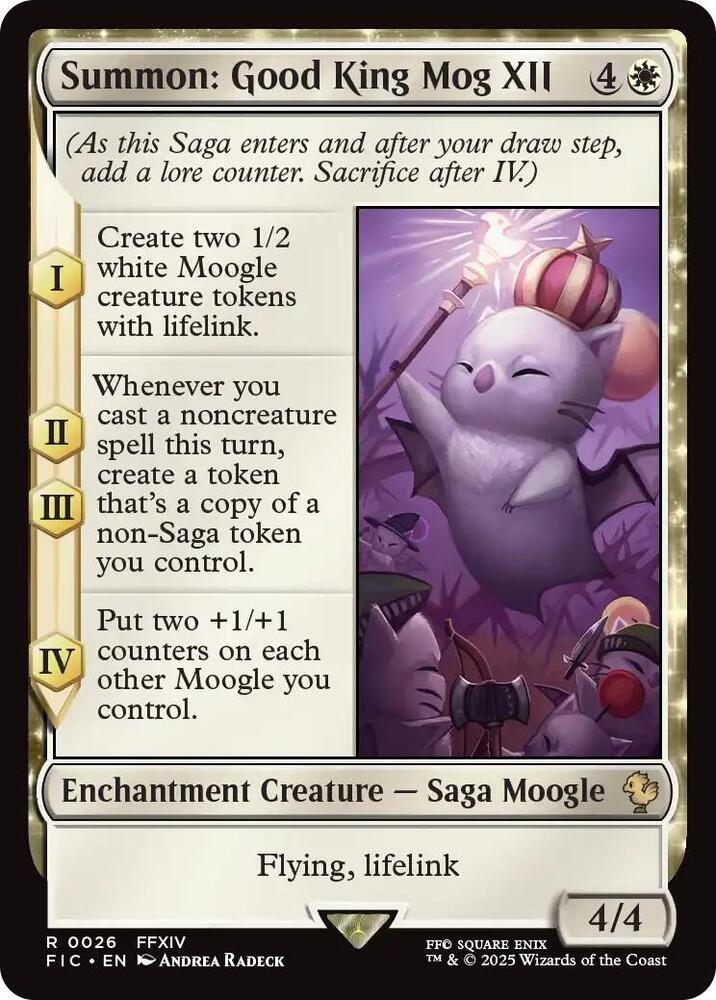 Summon: Good King Mog XII (Surge Foil) (26) (FIC)