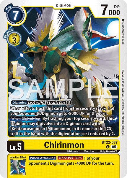 Chirinmon (BT22-037 C) (BT-22)