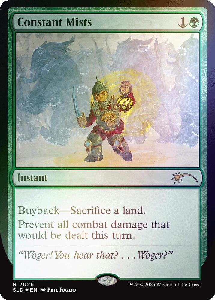 Constant Mists (2026) (Rainbow Foil) (2026) (SLD)