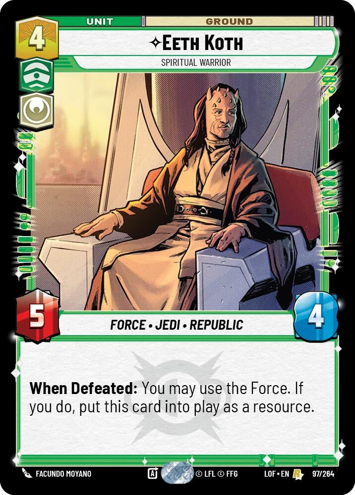 Eeth Koth - Spiritual Warrior (097/264) (LOF)