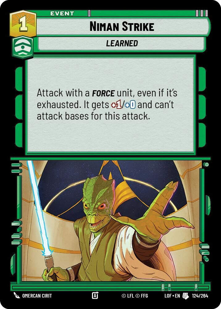 Niman Strike (124/264) (LOF)
