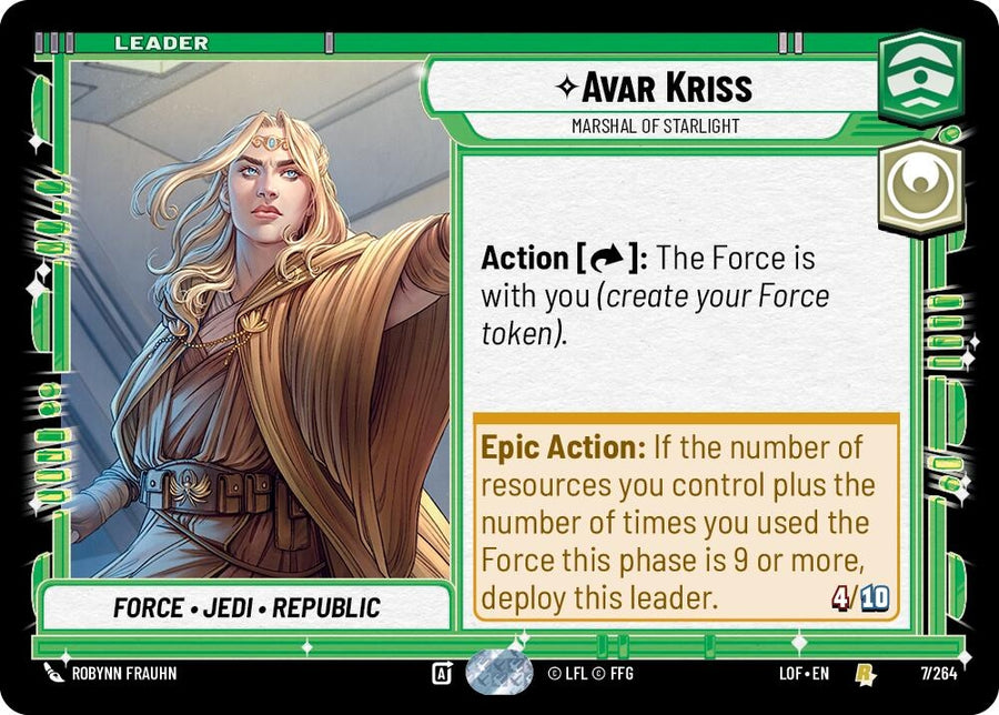 Avar Kriss - Marshal of Starlight (007/264) (LOF)