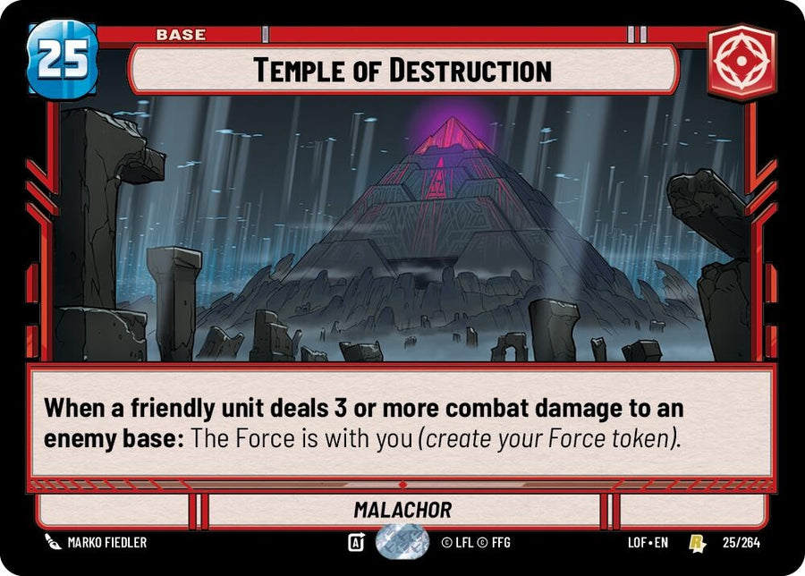 Temple of Destruction (025/264) (LOF)