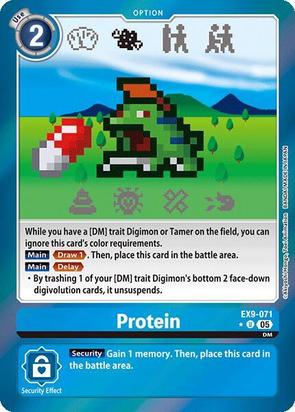 Protein (Limited Foil) (EX9-071 U) (EX-09)