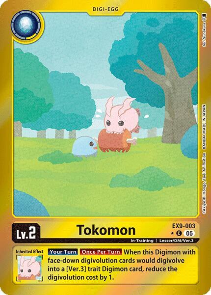 Tokomon (Limited Foil) (EX9-003 C) (EX-09)