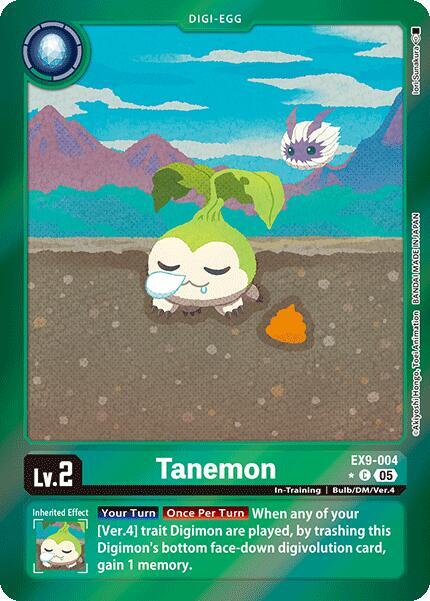 Tanemon (Limited Foil) (EX9-004 C) (EX-09)