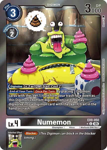 Numemon (Limited Foil) (EX9-050 U) (EX-09)