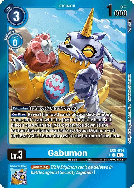 Gabumon (Limited Foil) (EX9-014 U) (EX-09)