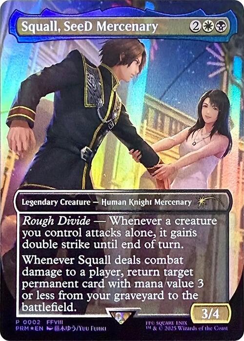Squall, SeeD Mercenary (2) (SSP)