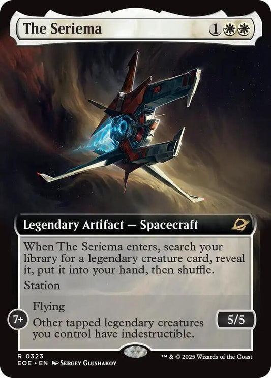 Image for The Seriema (Extended Art) (323) (EOE) - Magic: The Gathering