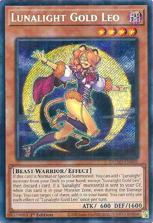 Lunalight Gold Leo (DUAD-EN005) (DUAD)