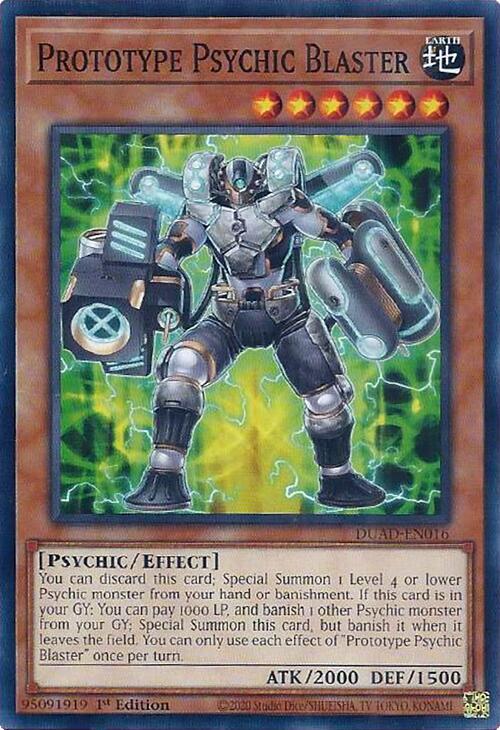 Prototype Psychic Blaster (DUAD-EN016) (DUAD)