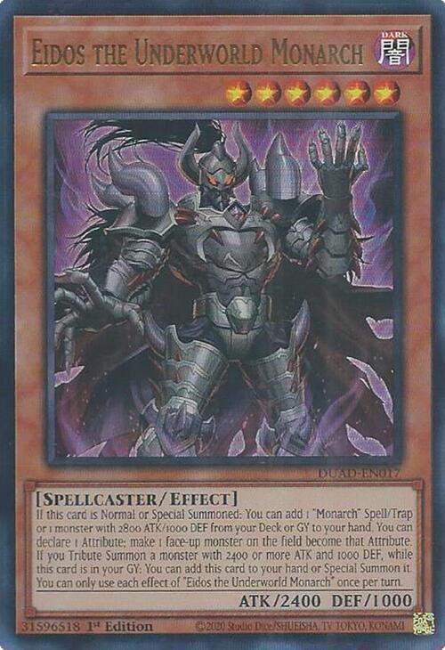 Eidos the Underworld Monarch (DUAD-EN017) (DUAD)