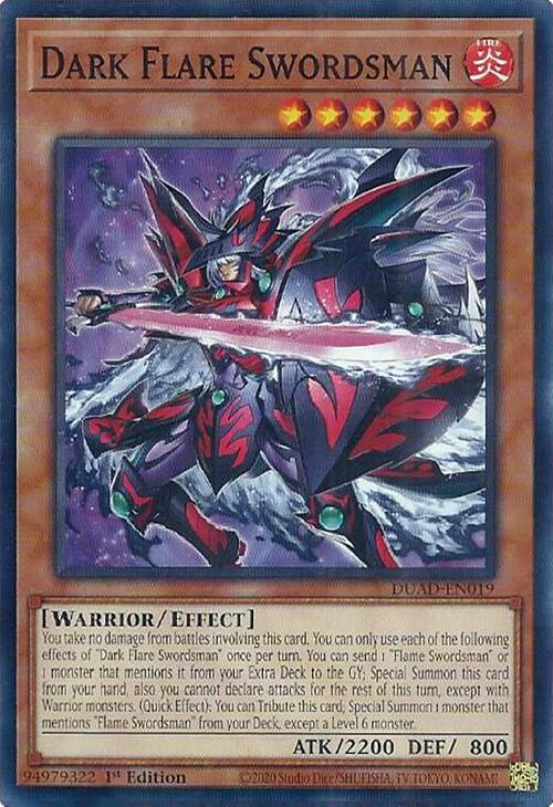 Dark Flare Swordsman (DUAD-EN019) (DUAD)