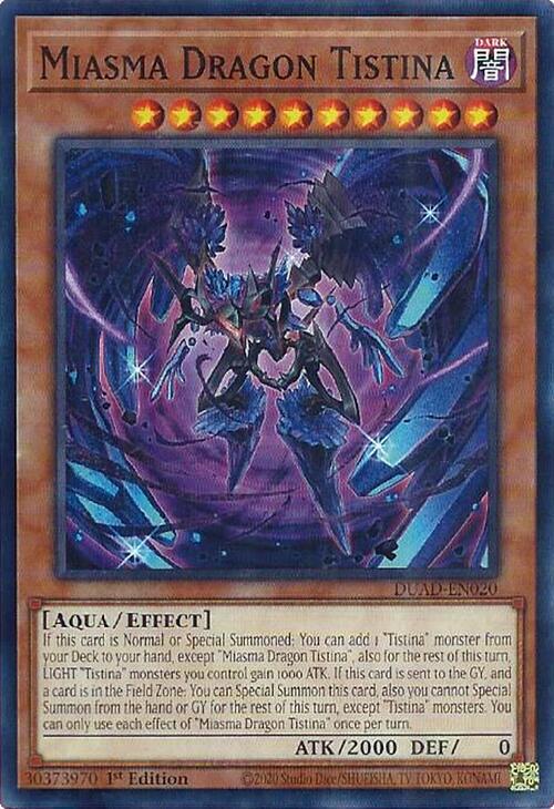 Miasma Dragon Tistina (DUAD-EN020) (DUAD)