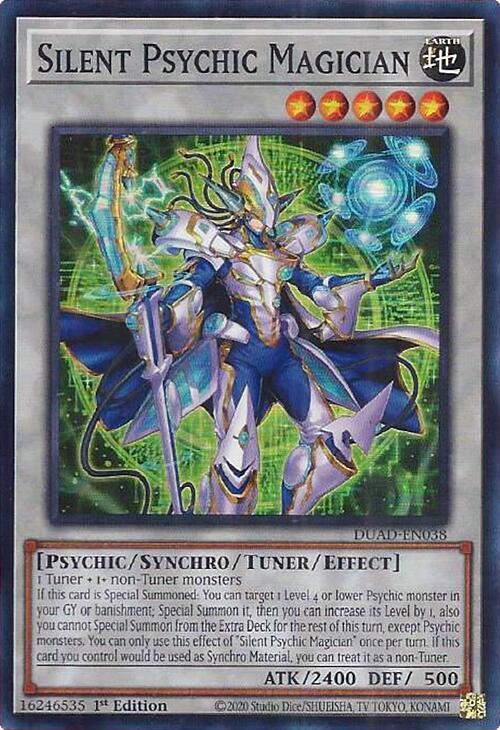 Silent Psychic Magician (DUAD-EN038) (DUAD)