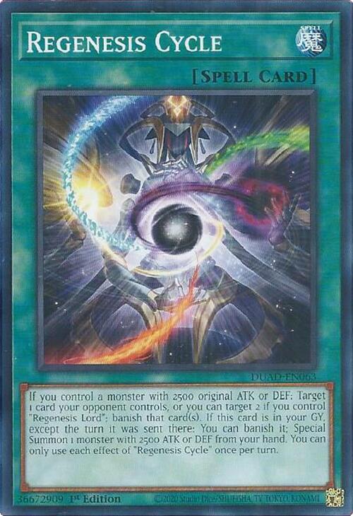 Regenesis Cycle (DUAD-EN063) (DUAD)