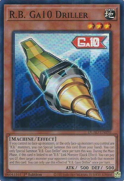 R.B. Ga10 Driller (DUAD-EN090) (DUAD)