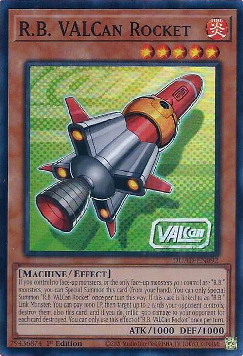 R.B. VALCan Rocket (DUAD-EN092) (DUAD)