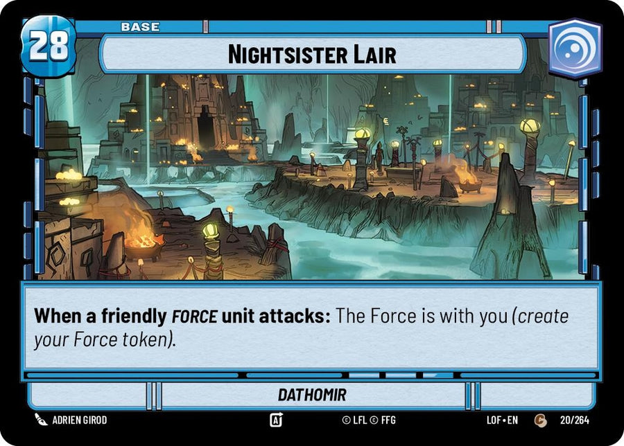 Nightsister Lair // Shield (020/264 // T02/T03) (LOF)