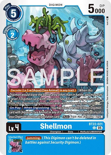 Shellmon (BT22-021 C) (BT-22)