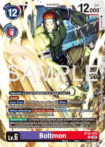Boltmon (BT22-078 U) (BT-22)