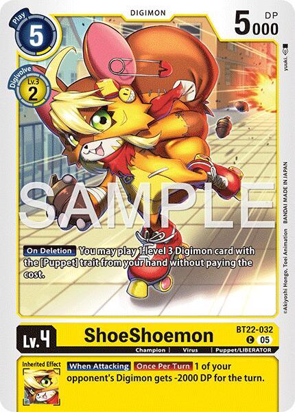 ShoeShoemon (BT22-032 C) (BT-22)