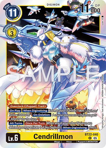 Cendrillmon (BT22-040 R) (BT-22)