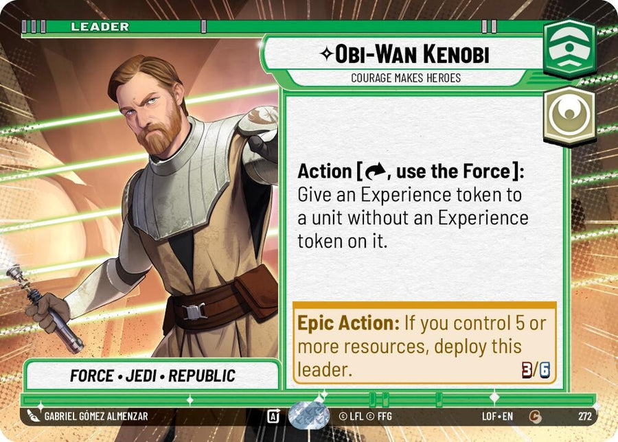 Obi-Wan Kenobi - Courage Makes Heroes (Hyperspace) (272) (LOF)