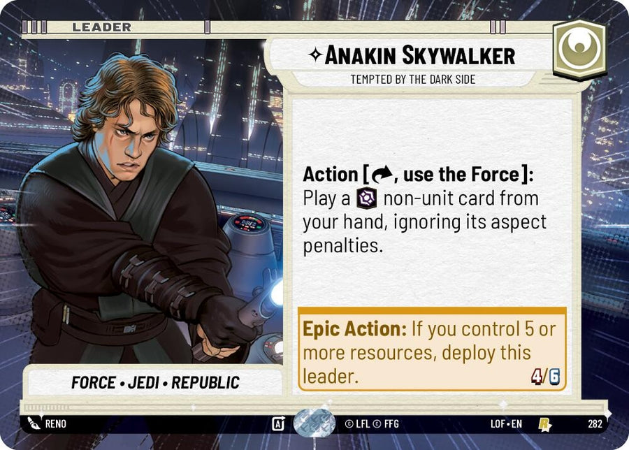 Anakin Skywalker - Tempted by the Dark Side (Hyperspace) (282) (LOF)