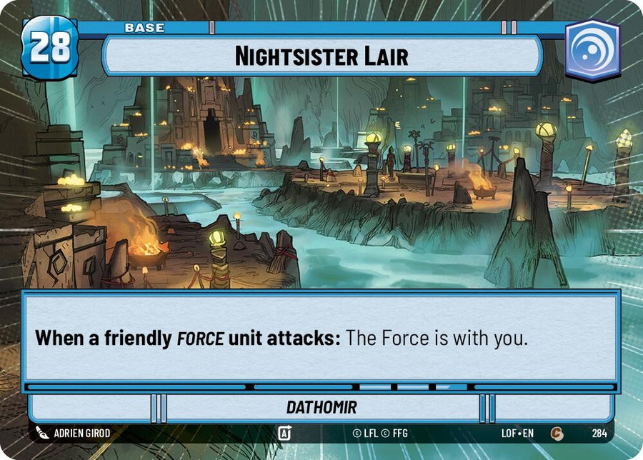 Nightsister Lair // Force (Hyperspace) (284 // T03) (LOF)