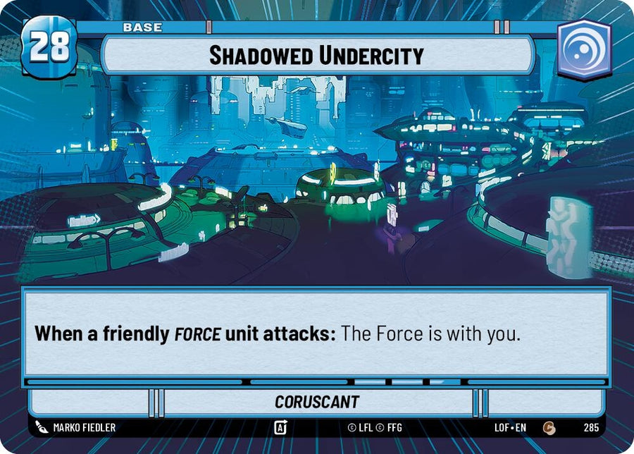Shadowed Undercity // Experience (Hyperspace) (285 // T01) (LOF)