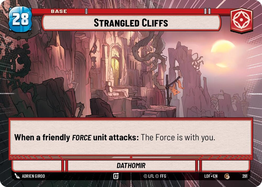 Strangled Cliffs // Force (Hyperspace) (291 // T04) (LOF)