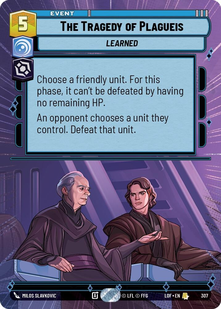 The Tragedy of Plagueis (Hyperspace) (307) (LOF)