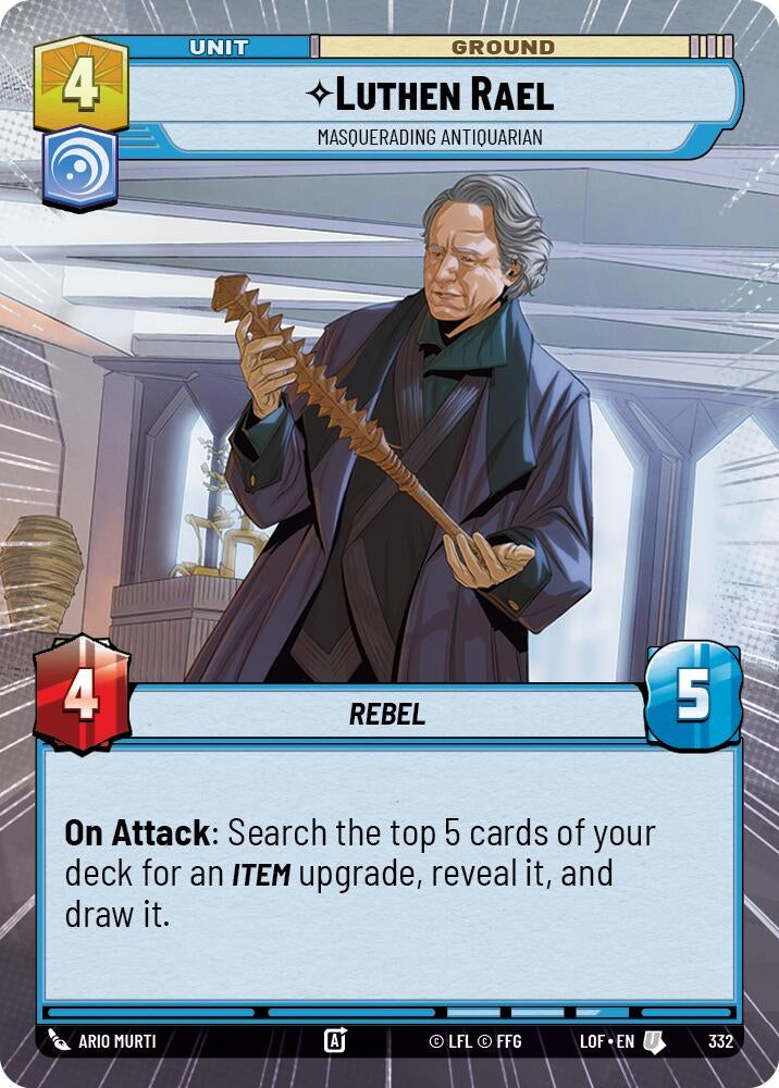Luthen Rael - Masquerading Antiquarian (Hyperspace) (332) (LOF)