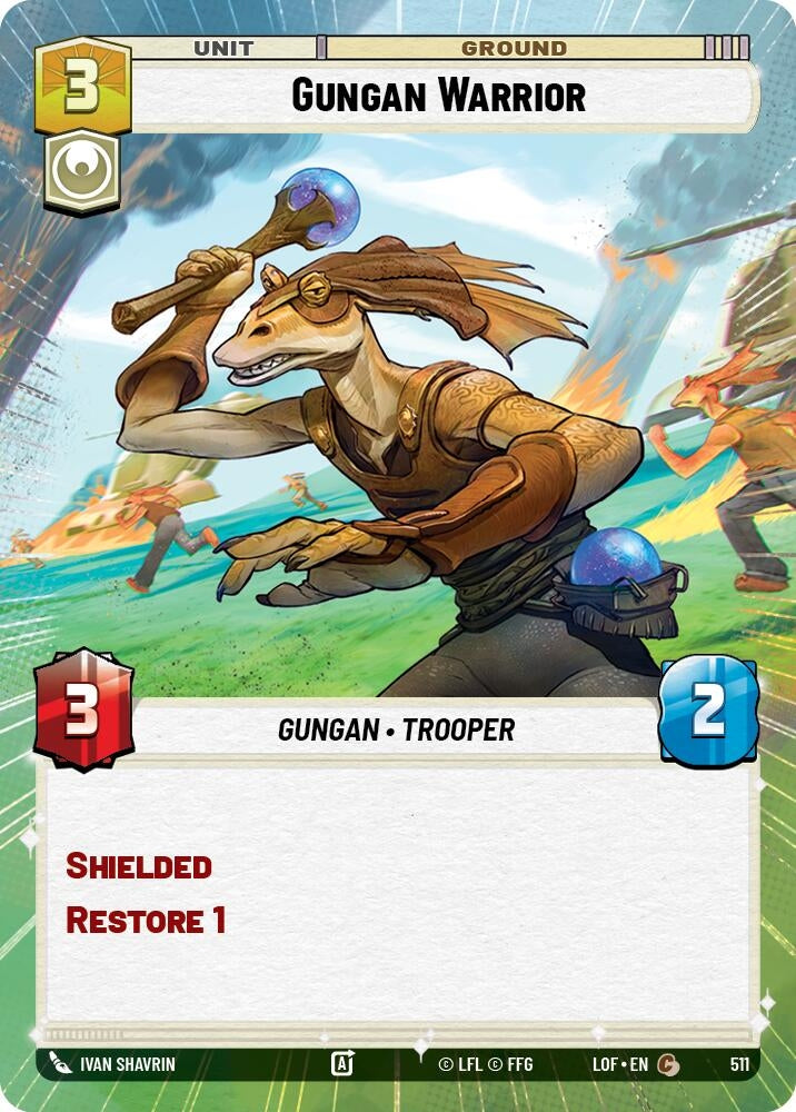 Gungan Warrior (Hyperspace) (511) (LOF)