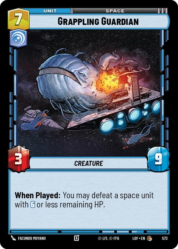 Grappling Guardian (Foil) (573) (LOF)