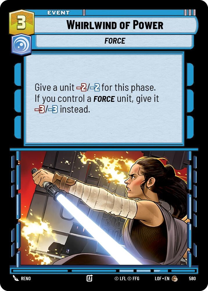 Whirlwind of Power (Foil) (580) (LOF)