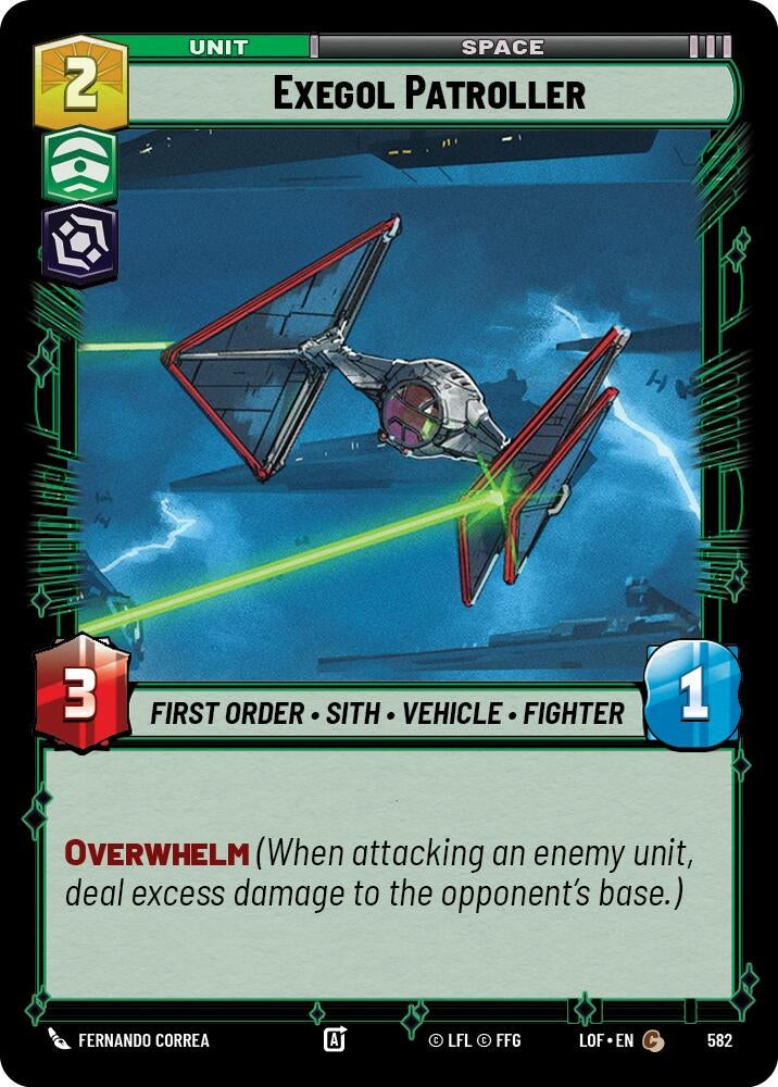 Exegol Patroller (Foil) (582) (LOF)